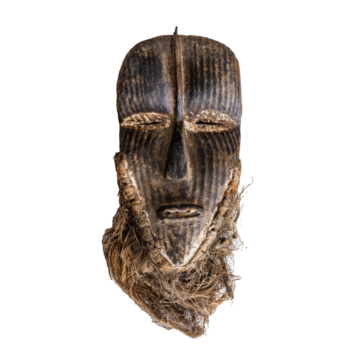 Masque Dan avec barbe (Ouest  de la CI)